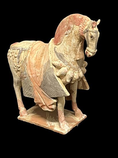 Ensemble d'objets en terre-cuite dont :
-...