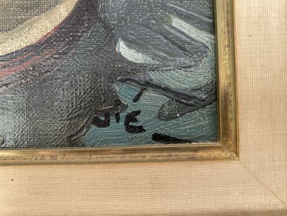 Gabriel VIÉ (1888-1973)
Breton port
Oil on...