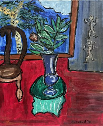 Christian DURIAUD (1944)
La vase bleu
Oil...
