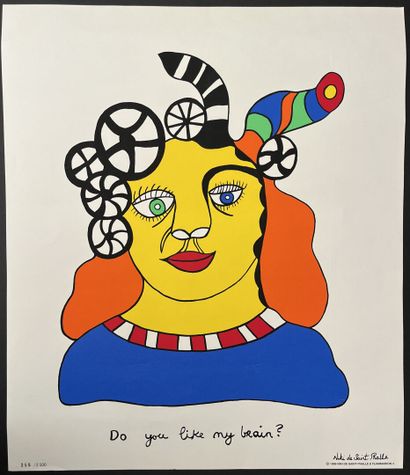 Niki de SAINT PHALLE 
Do you like my brain...