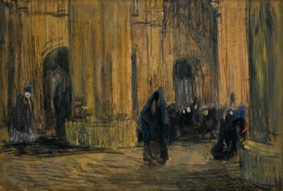 André SURÉDA (1872-1930)
Interior of a mosque...