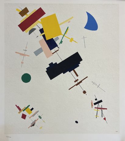after Kasimir MALEVICH 
 Suprematist composition...