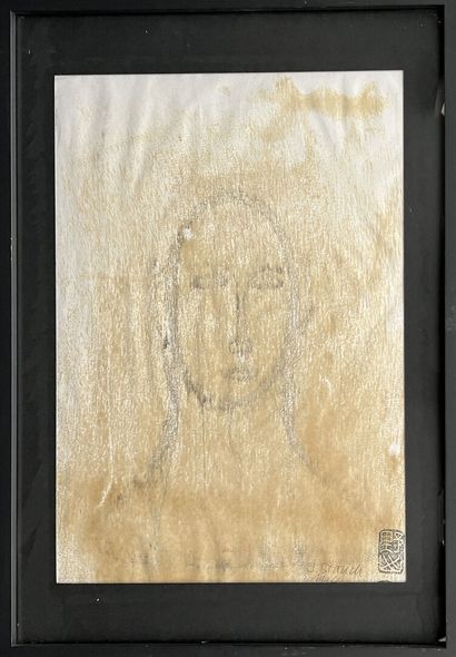 Jean STARCK (20th)
Portrait
Mixed media on...