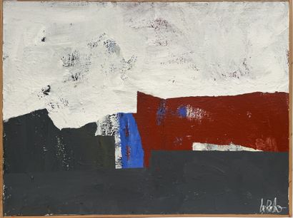 Paul de RABO (XX-XXIth)
Margins
Oil on canvas...