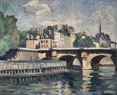 Jean LUGNIER (1901-1969)
The Seine in Paris...