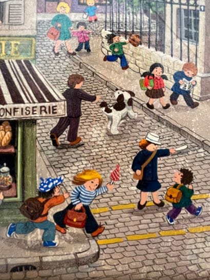 Sophie DAMEZ (XX)
On the way to school
Oil...