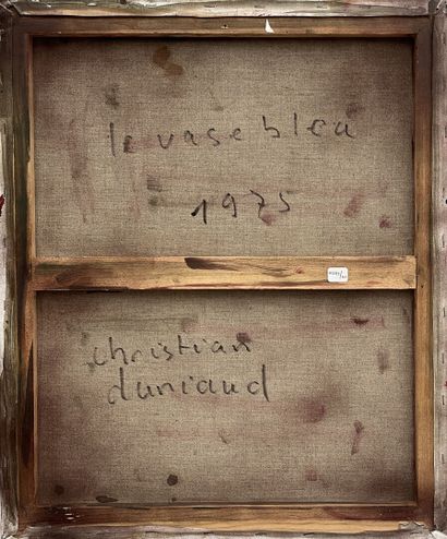 Christian DURIAUD (1944)
La vase bleu
Oil...