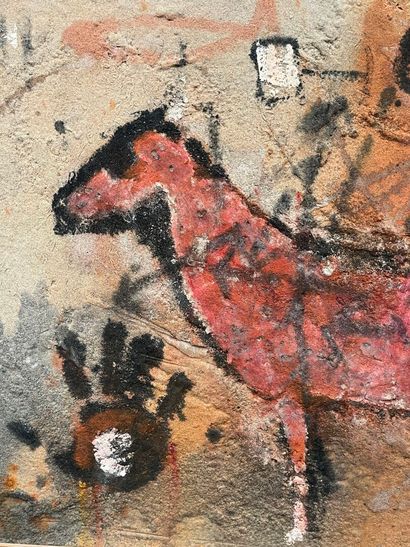 Jean STARCK (1948)
Rock painting
Mixed media
57...