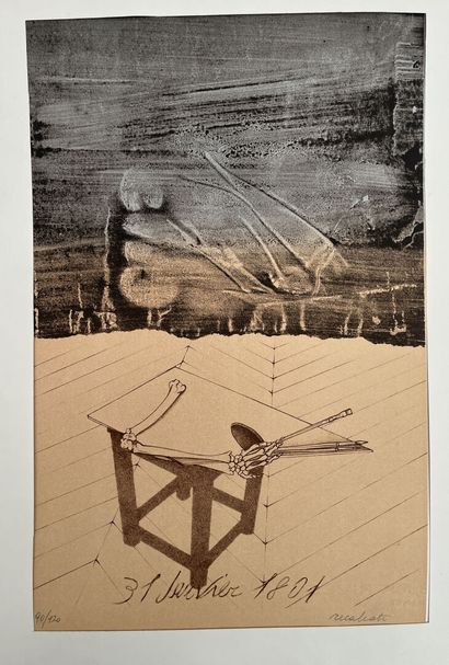 Antonio RECALCATI (1938-2022)
Untitled
Lithograph...