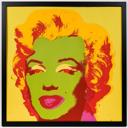 Based on Andy WARHOL
Marylin
Color silkscreen...