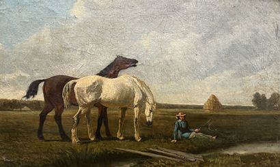FRENCH SCHOOL late 19th century
The peasant...