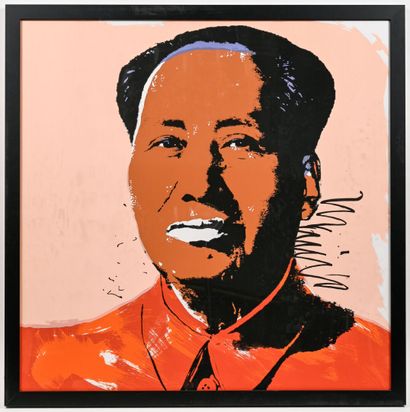 after Andy WARHOL 
Mao Zedong
Silkscreen...