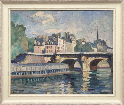 Jean LUGNIER (1901-1969)
The Seine in Paris...