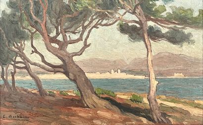 Emmanuel AUBAIN (1872-1965)
Antibes
Oil on...