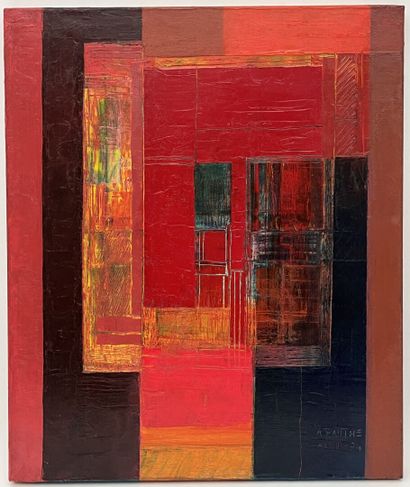 Antoine PAUTHE (1953)
Untitled, 1974
Acrylic...