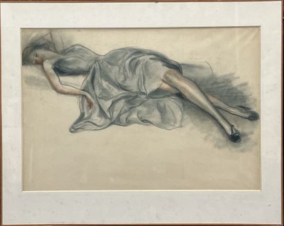 Aymeric de PANAT (1885-1965)
Young woman...
