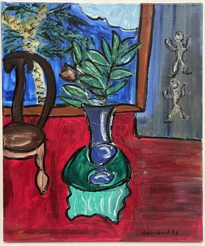 Christian DURIAUD (1944)
La vase bleu
Oil...