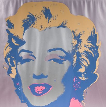 Based on Andy WARHOL
Marylin
Color silkscreen...