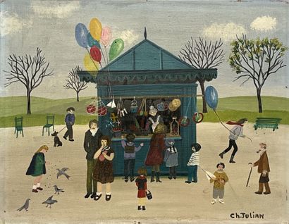 Charlotte JULIAN (1951) 
Public garden and...