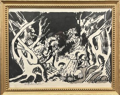 Edmond DELESCLUZE (1905-1993)
Fansou and...
