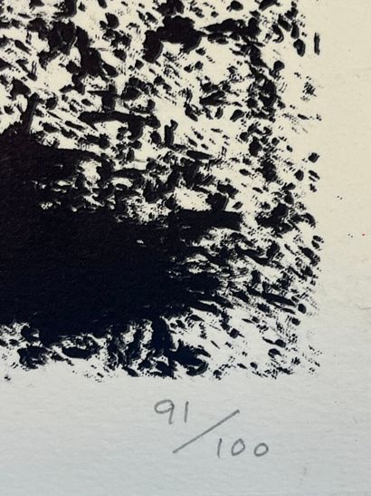 Kumi SUGAI (1919-1996)
Kite 
Lithograph,...