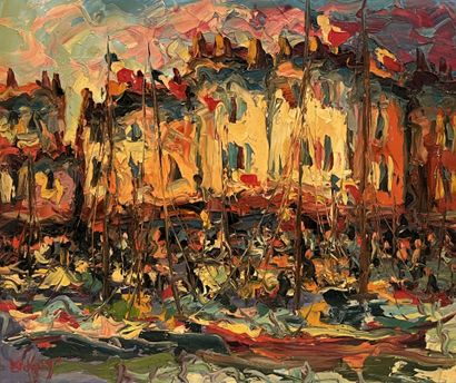 Antoine BOGEY (1943)
Saint Tropez
Oil on...