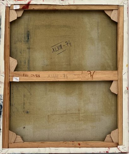 Antoine PAUTHE (1953)
Untitled, 1974
Acrylic...