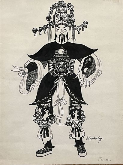 Edmond DELESCLUZE (1905-1993)
Fansou and...