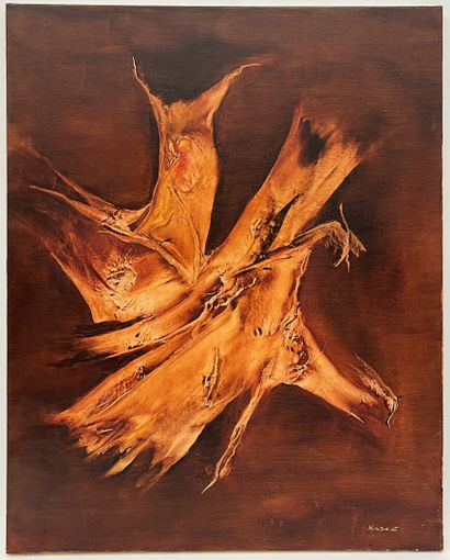 José KABLAT (1908-1990)
Abstract composition
Oil...