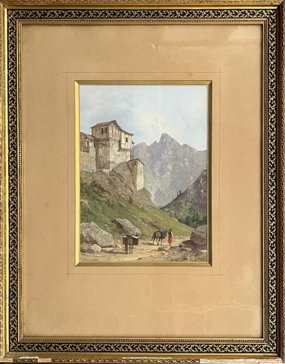 Stanislas PONS (20th)
Spanish Pyrenees landscape...