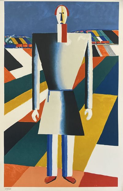 After Kasimir MALEVITCH
Abstract lithograph...