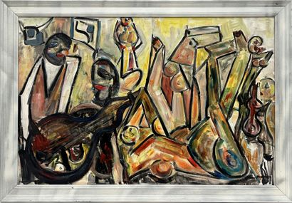 Jean SANDRES (XX-XXIth)
Untitled
Acrylic...