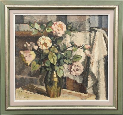 Lucien ANDRIEU (1875-1955)
Bouquet of flowers
Oil...