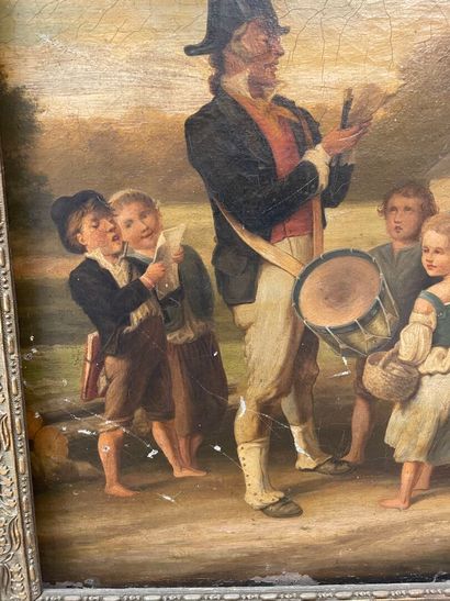 FRENCH SCHOOL 19th century
Les petits chapardeurs...