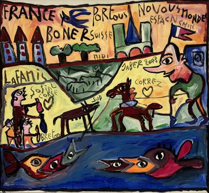 Jaber El Mahjoub known as JABER (1938-2021)
France...