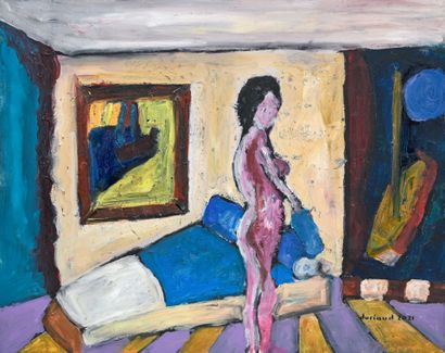 Christian DURIAUD (1944)
The Model, 2021
Oil...
