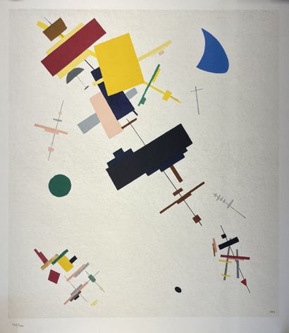 after Kasimir MALEVICH 
 Suprematist composition...