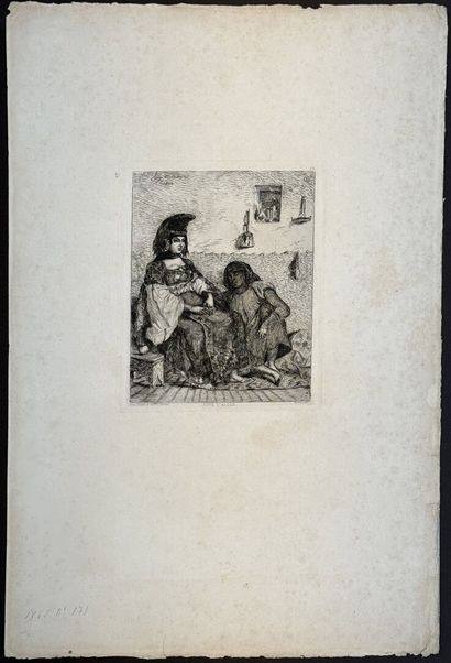 Eugène DELACROIX (1798-1863)
Jewess of Algiers,...