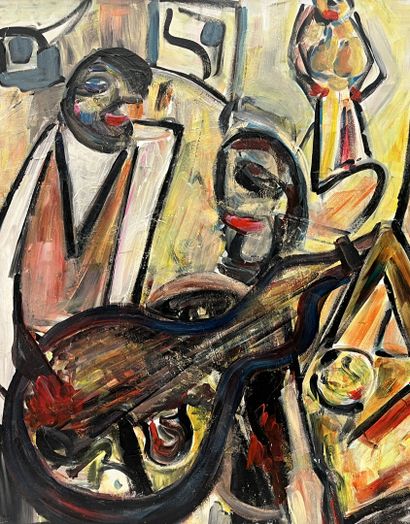 Jean SANDRES (XX-XXIth)
Untitled
Acrylic...
