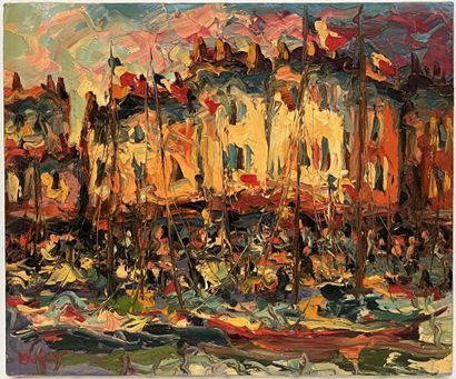 Antoine BOGEY (1943)
Saint Tropez
Oil on...