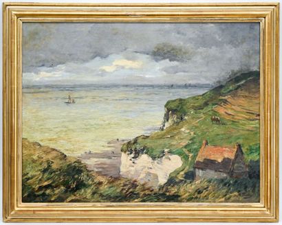 William THORNLEY (1857-1935)
Cliffs by the...