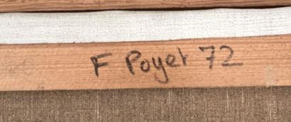 François POYET (1948)
Untitled, 1972
Acrylic...