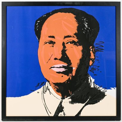 after Andy WARHOL 
Mao Zedong
Silkscreen...