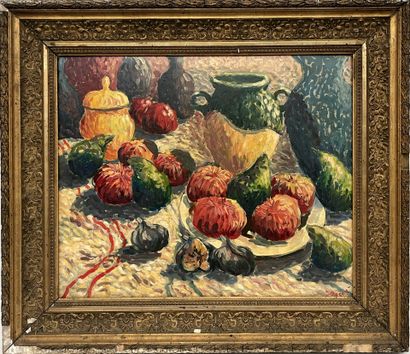 Antoine BOGEY (1943)
Still life with figs...
