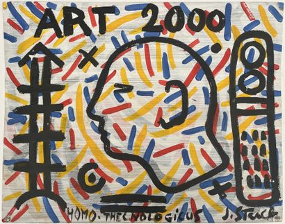 Jean STARCK (XX)
Homo Thecnologicus
Acrylic...