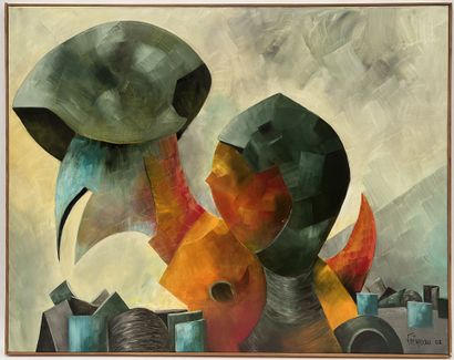 Catherine FREMEAU (1921)
Abstraction 
Ca...