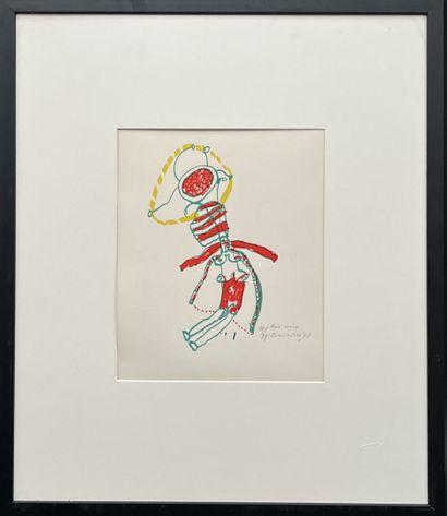 CORNEILLE (1922-2010)
Les deux amies, 1973
Lithograph...
