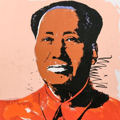 after Andy WARHOL 
Mao Zedong
Silkscreen...
