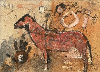 Jean STARCK (1948)
Rock painting
Mixed media
57...