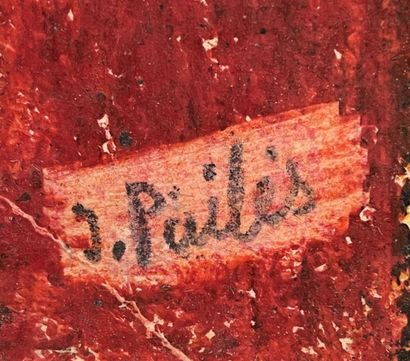 Isaac PAILES (1895-1978)
Untitled 
Grease...